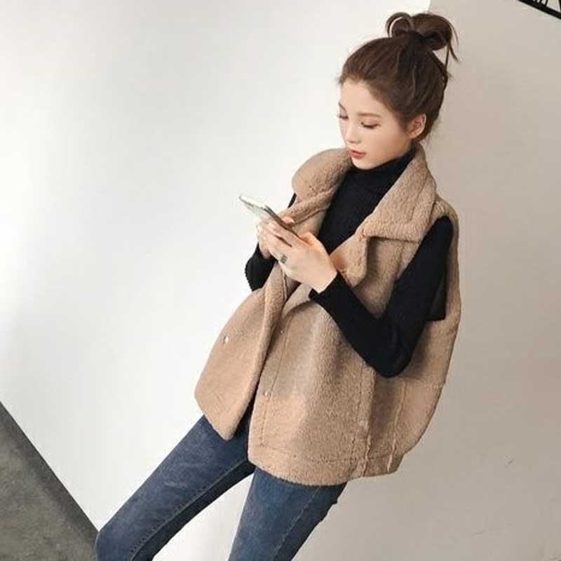 ビッグラペルボアベスト(2colors)