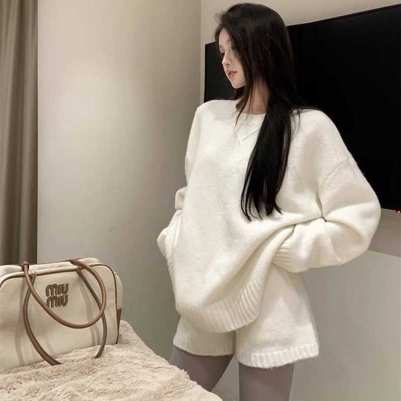 ゆるニットセットアップ(3colors)