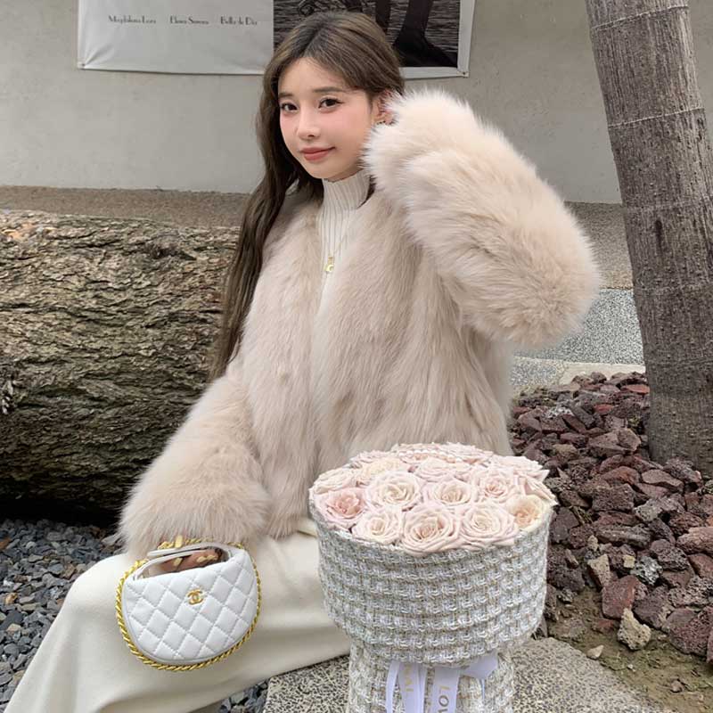 ロングシャギーショートコート(4colors)