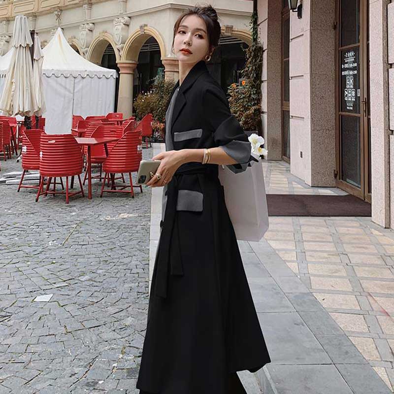 バイカラートレンチコート(2colors)