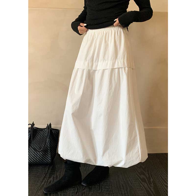バルーンシルエットマキシスカート(4colors)
