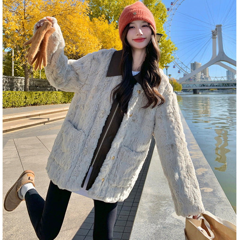 ブラウントリムファージャケット