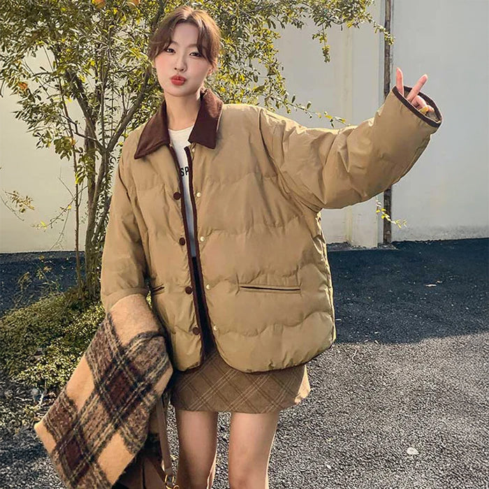 キルティングダウンジャケット(2colors)