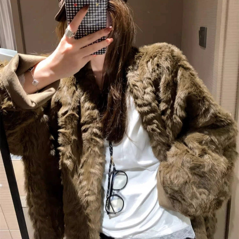 フェイクムートンショートコート(3colors)