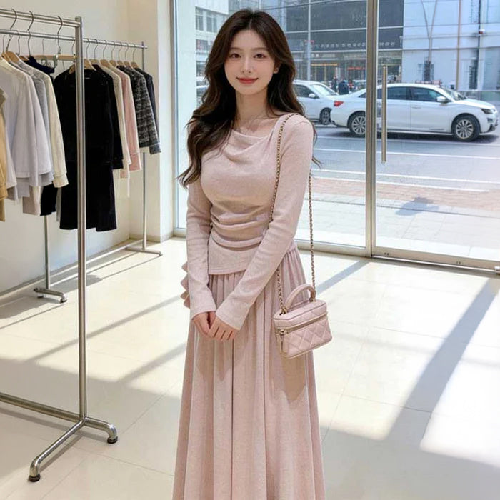 アシメフリルセットアップ