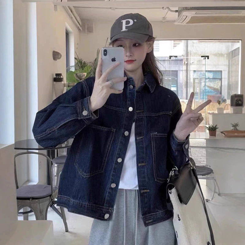 オーバーサイズデニムジャケット