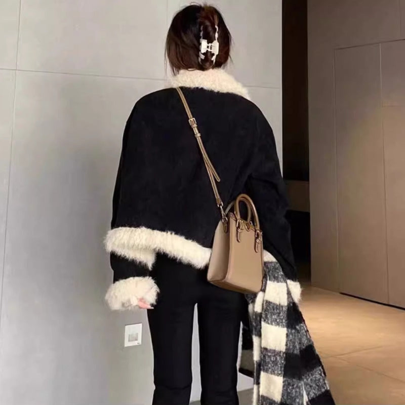 ムートンファーシアリングコート