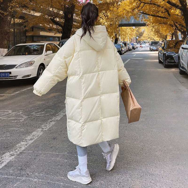 フード付きロングダウンコート(3colors)