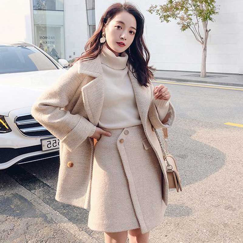 ヘリンボーンテーラードセットアップ