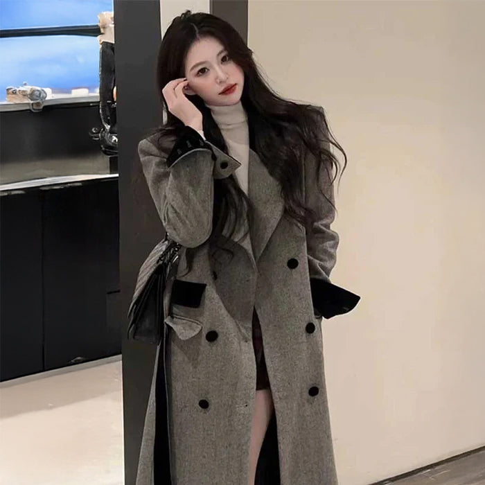 ロングテーラードコート