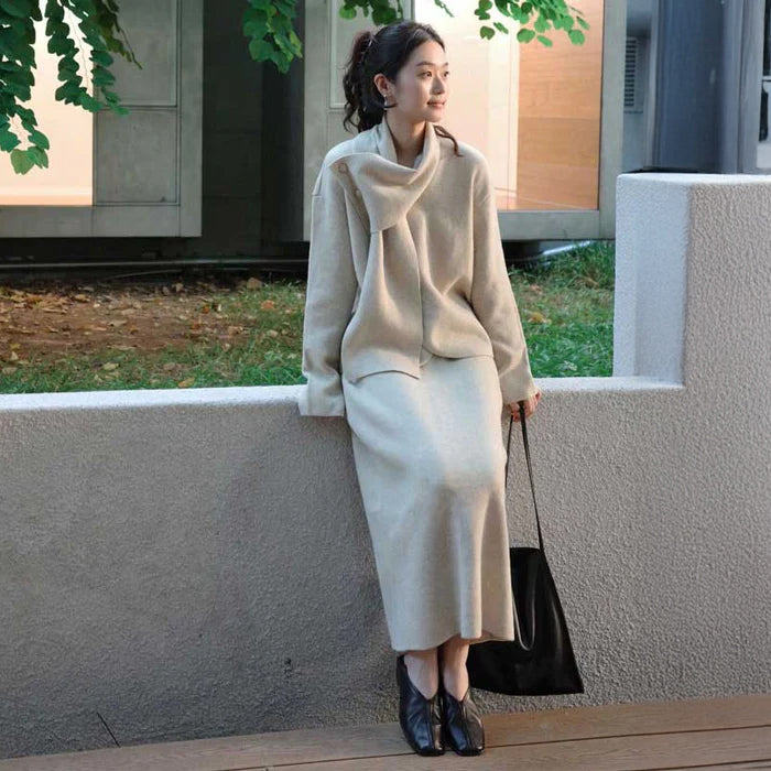 アシンメトリーカラーセットアップ