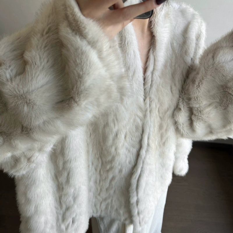 フェイクムートンショートコート(3colors)