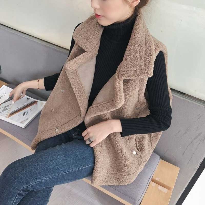 ビッグラペルボアベスト(2colors)