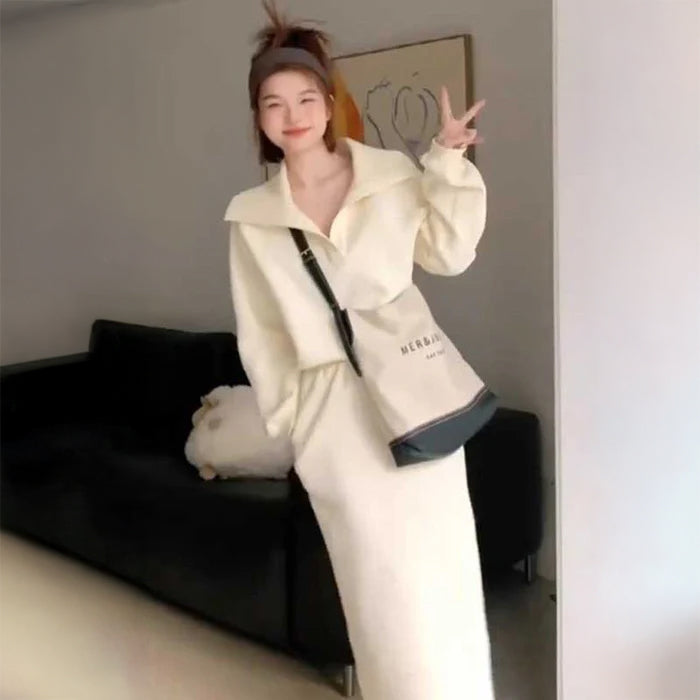 ビックカラートップス×ペンシルスカート