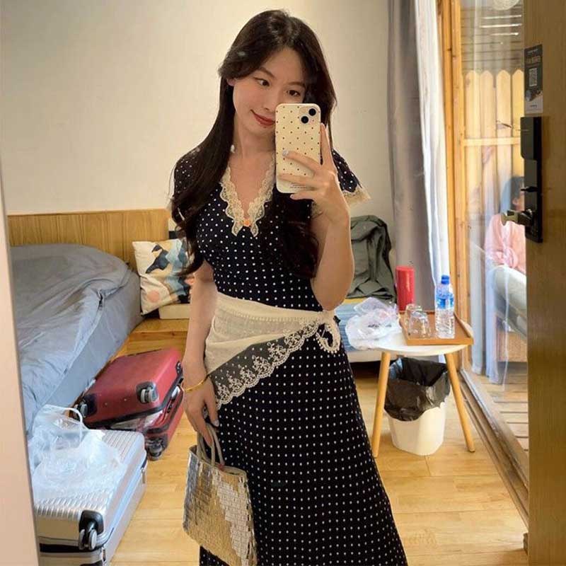 クラシックドットワンピース