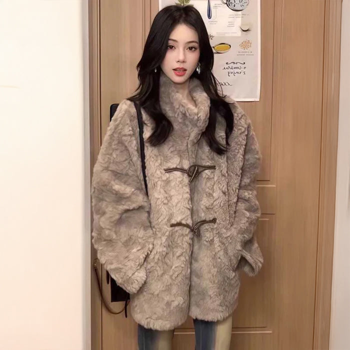 ボリュームファーダッフルコート