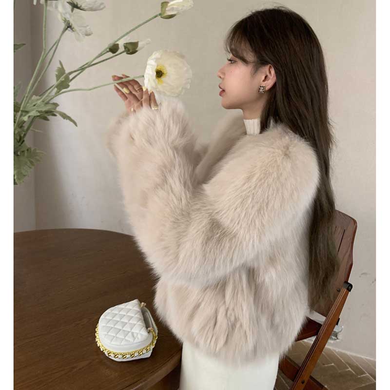 ロングシャギーショートコート(4colors)