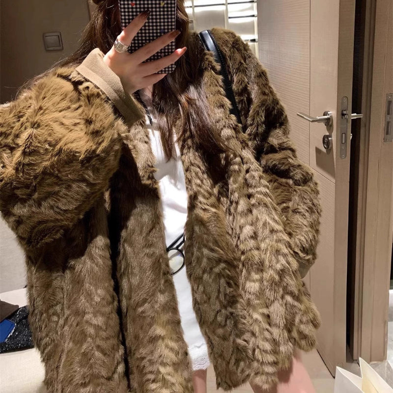 フェイクムートンショートコート(3colors)