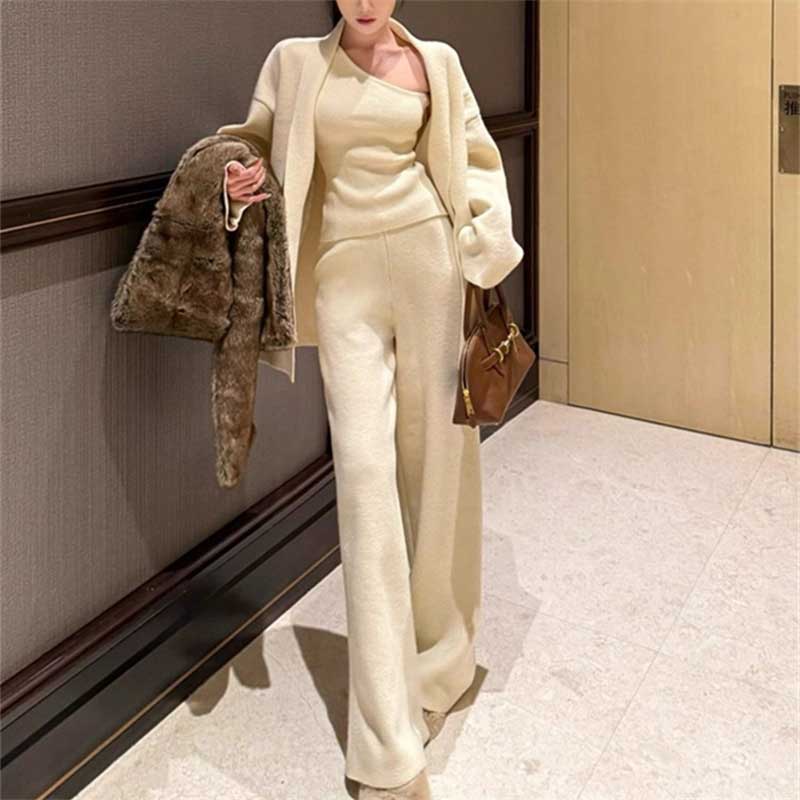 3ピースニットアンサンブル(6colors)