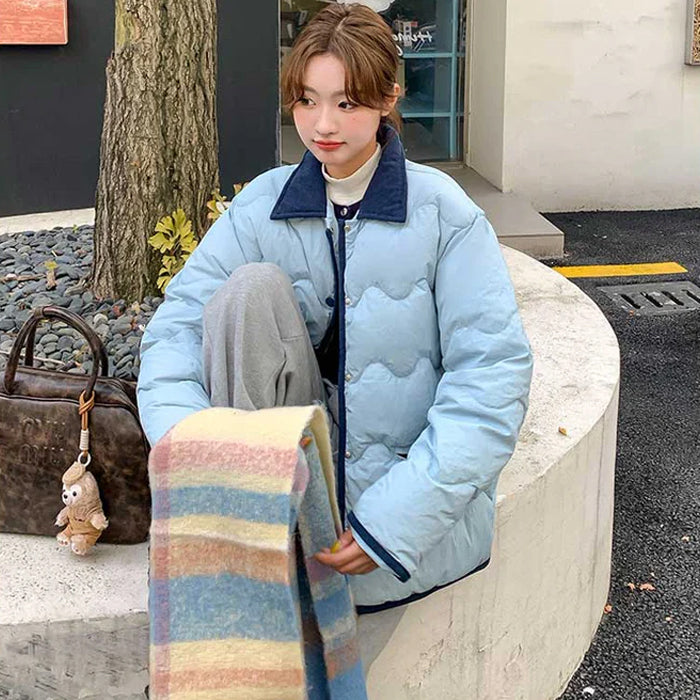 キルティングダウンジャケット(2colors)