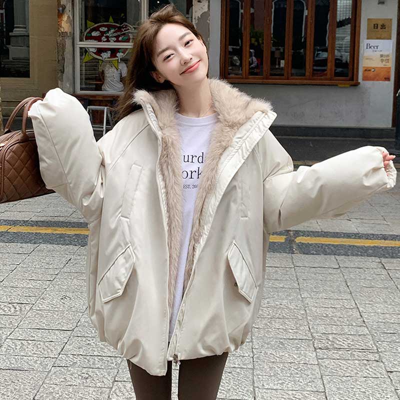 ファー裏パディングブルゾン(3colors)