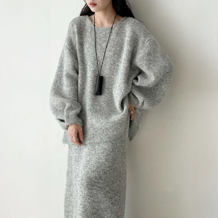 バックボタンニットセットアップ(2colors)