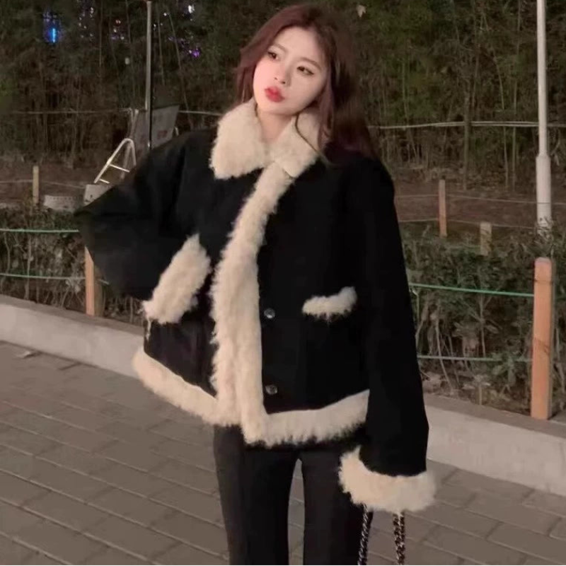 ムートンファーシアリングコート