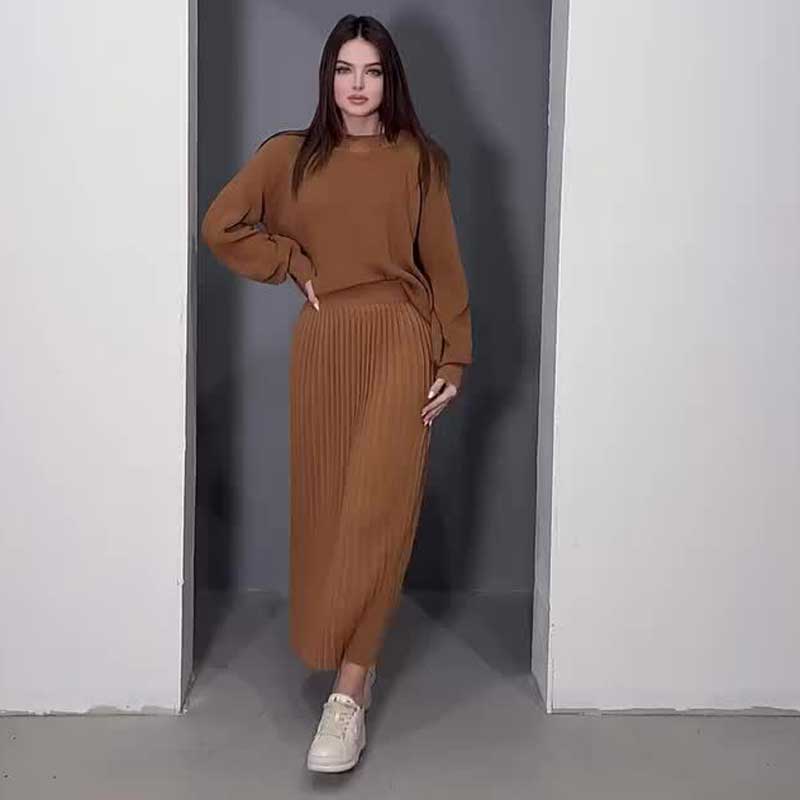 リラックスニットセットアップ(7colors)