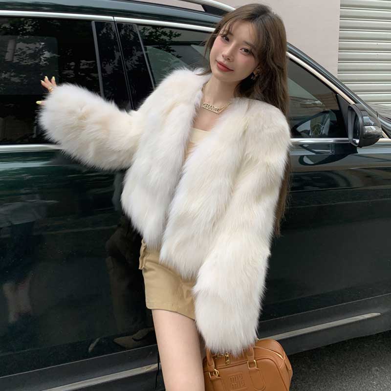 ロングシャギーショートコート(4colors)