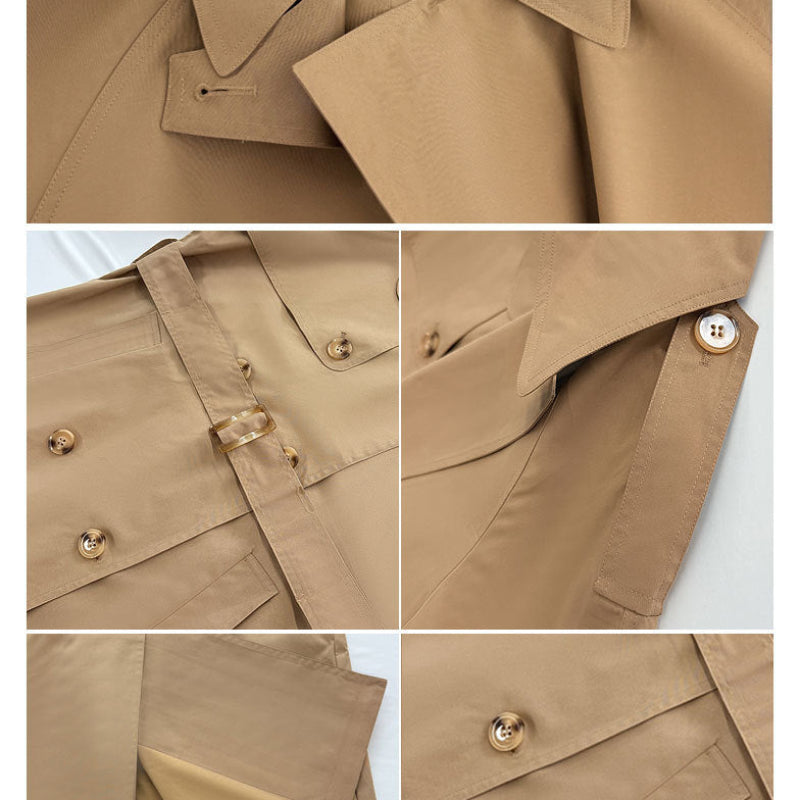 ラペルカラートレンチコート(3colors)