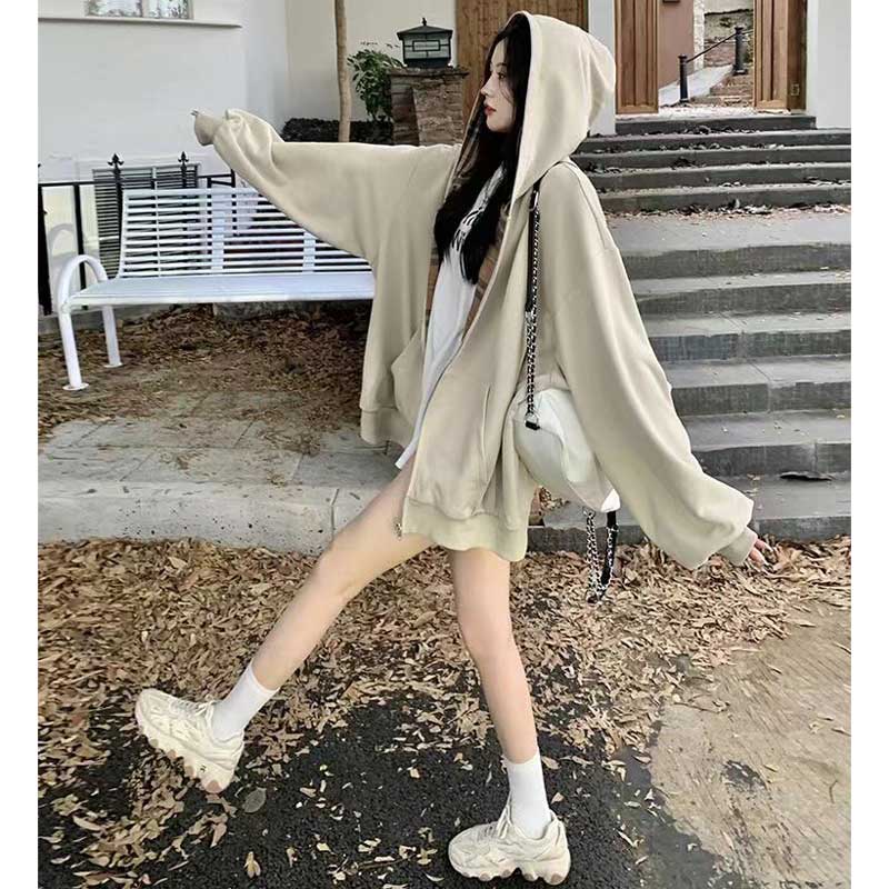 フード裏チェックパーカー(2colors)