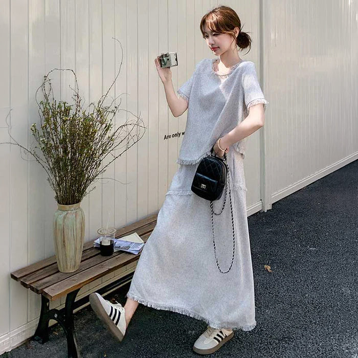 アシンメトリーフリンジセットアップ