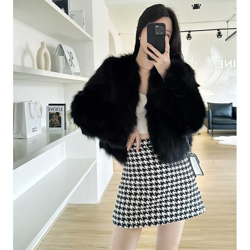 ロングシャギーショートコート(4colors)