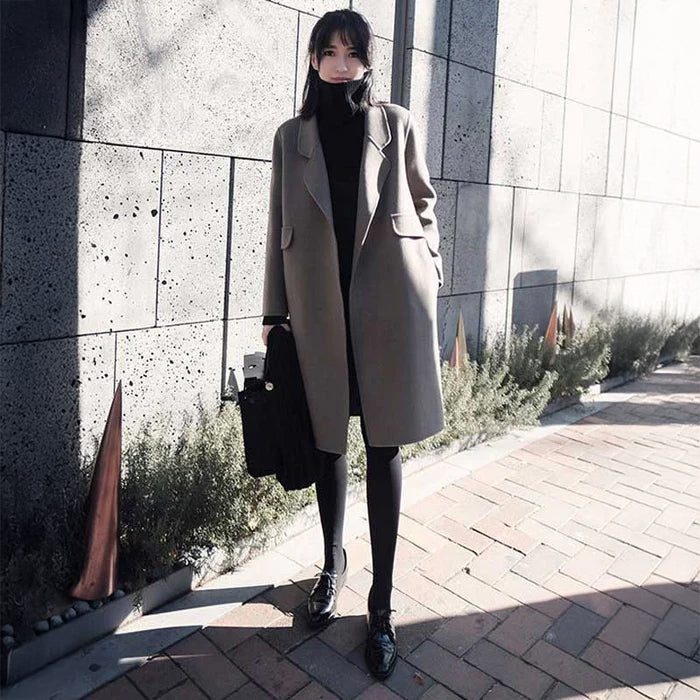 クラシックロングチェスターコート