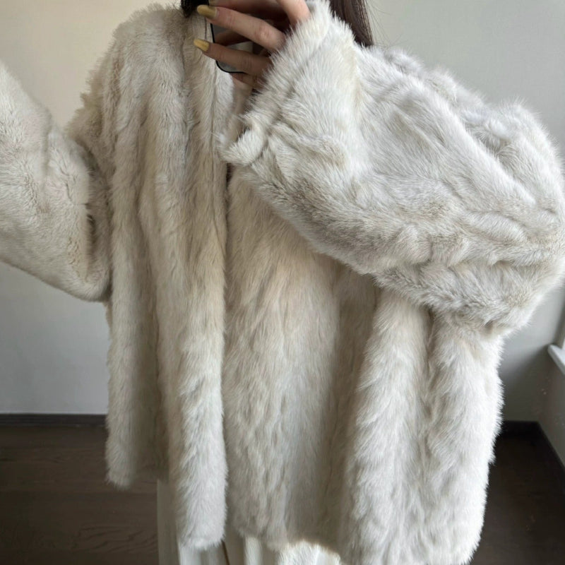 フェイクムートンショートコート(3colors)