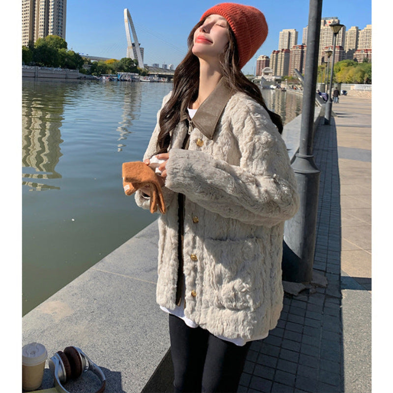 ブラウントリムファージャケット