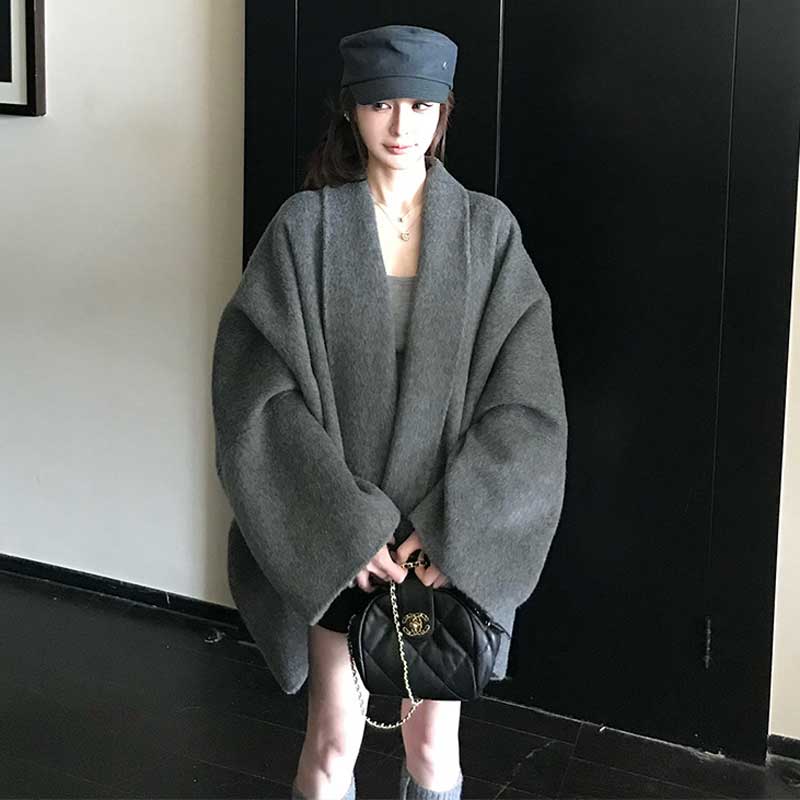 メルトンガウンコート(3colors)