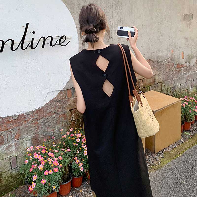 バックスタイルコンシャスワンピース