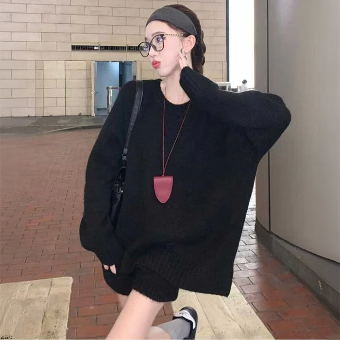 ゆるニットセットアップ(3colors)