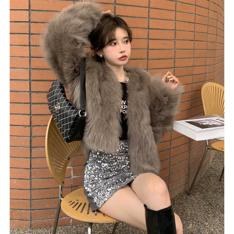 ロングシャギーショートコート(4colors)