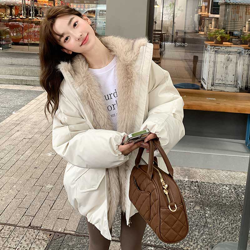 ファー裏パディングブルゾン(3colors)