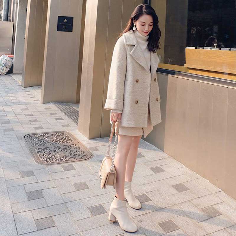 ヘリンボーンテーラードセットアップ