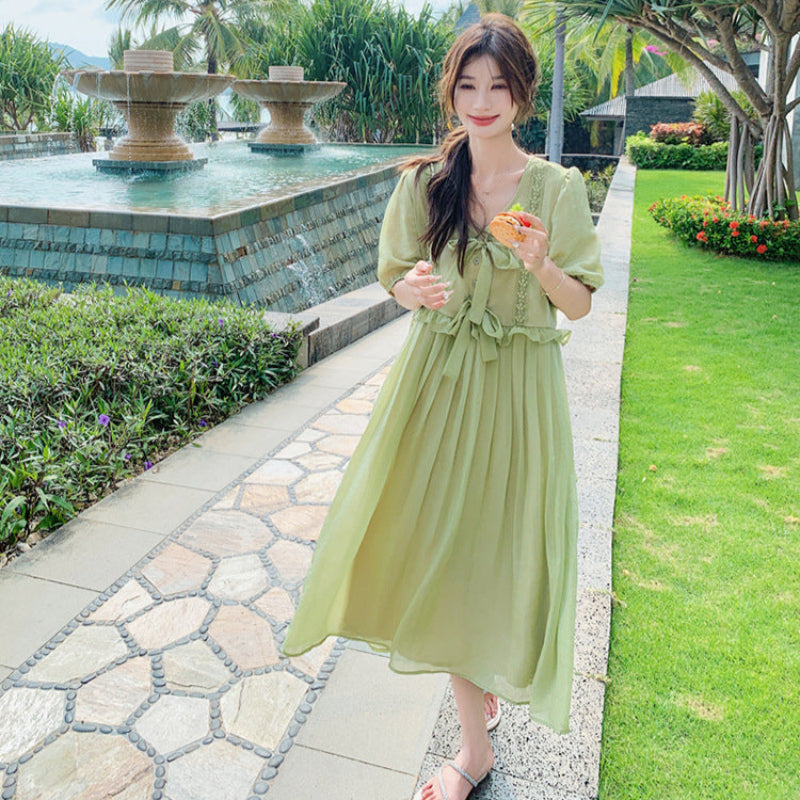 サイドフリルオーバーサイズワンピース