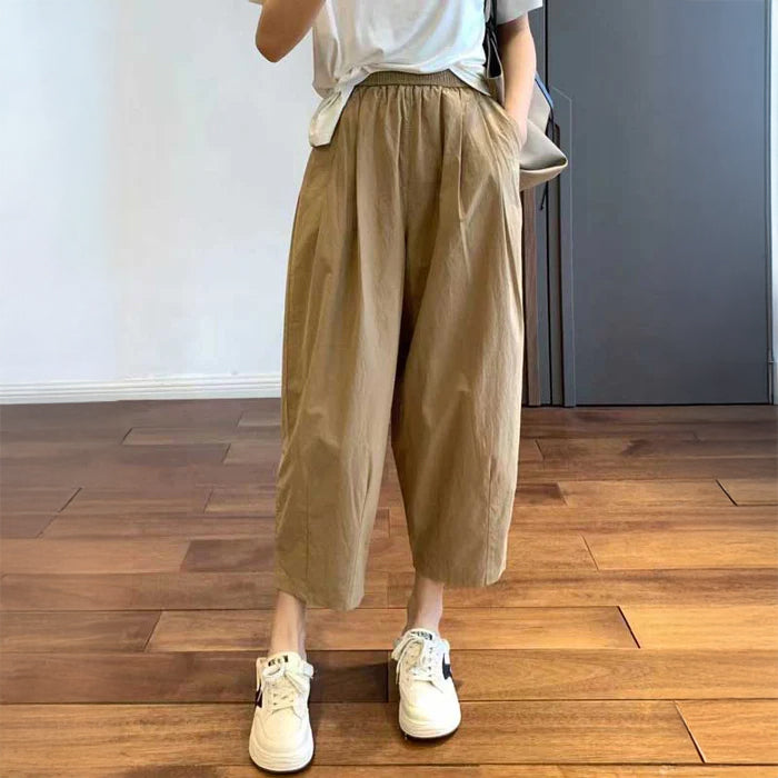 コットンタックパンツ(4colors)