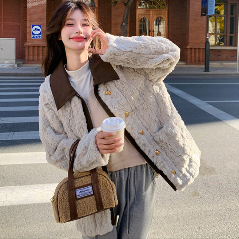 ブラウントリムファージャケット