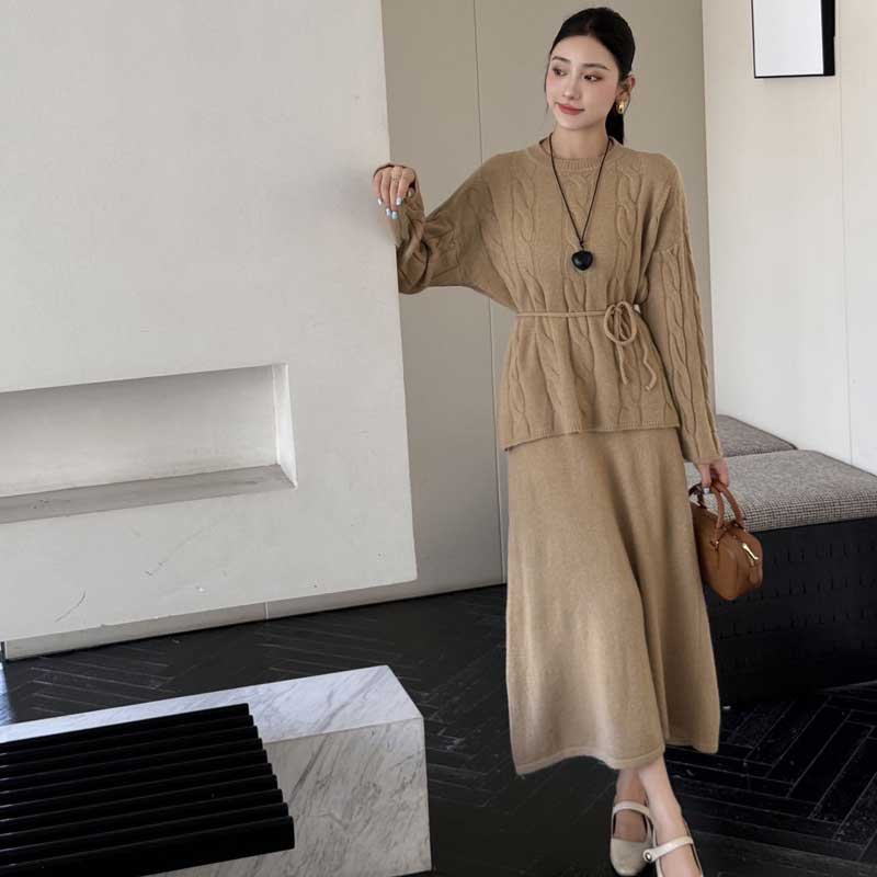 ケーブルニットセットアップ(7colors)