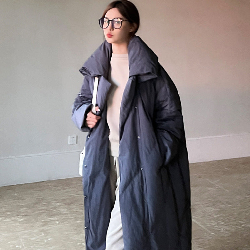 キルティングロングコート(2colors)