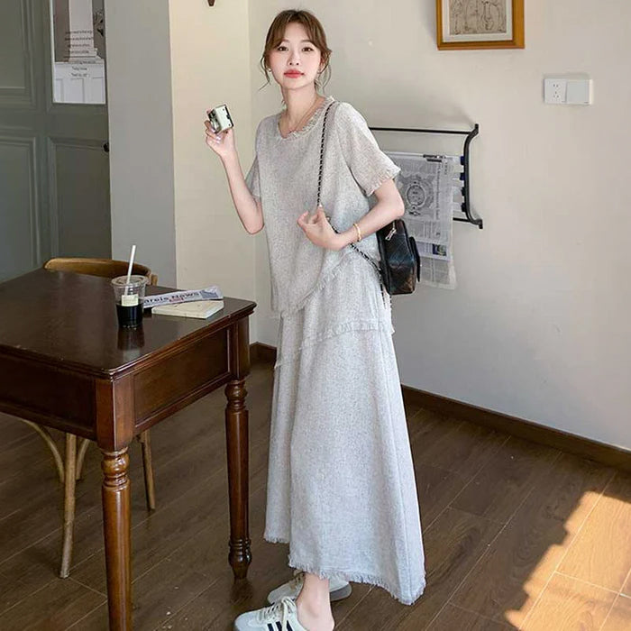 アシンメトリーフリンジセットアップ