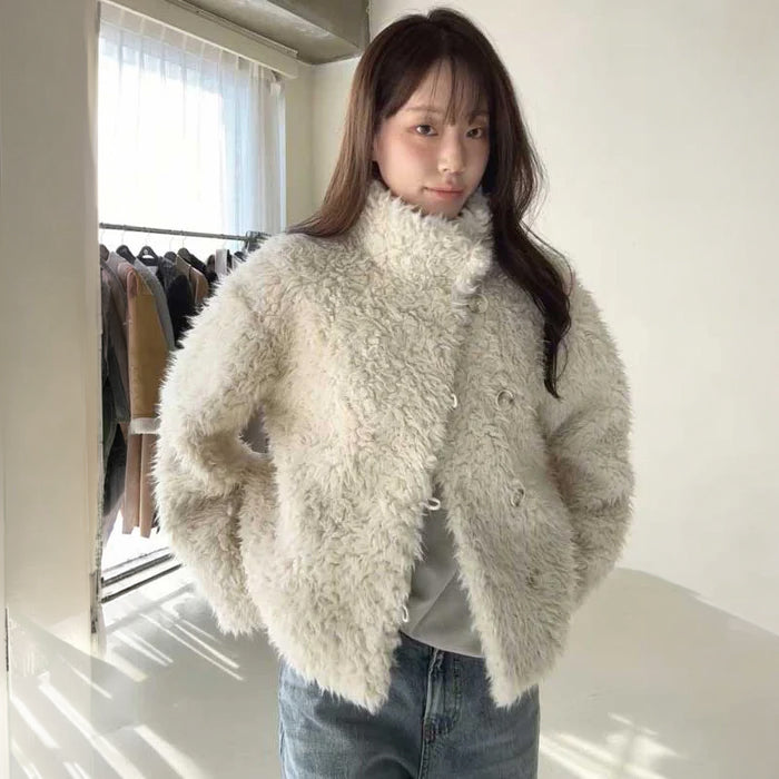 スタンドカラーエコファージャケット