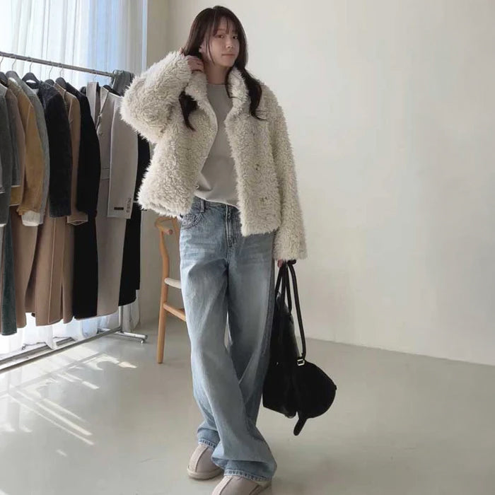 スタンドカラーエコファージャケット